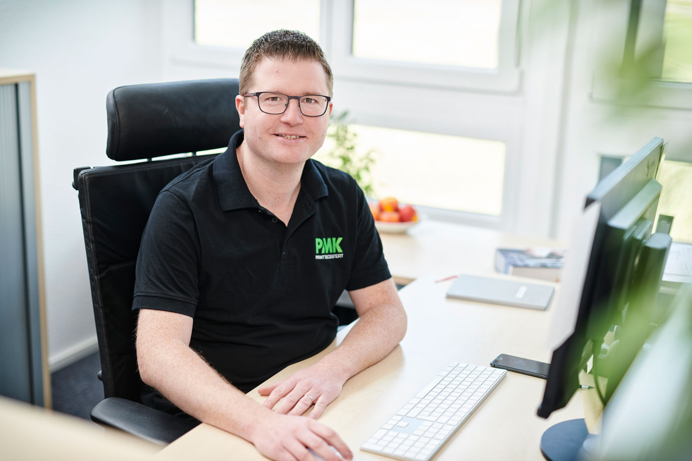 Andreas Weik am Arbeitsplatz